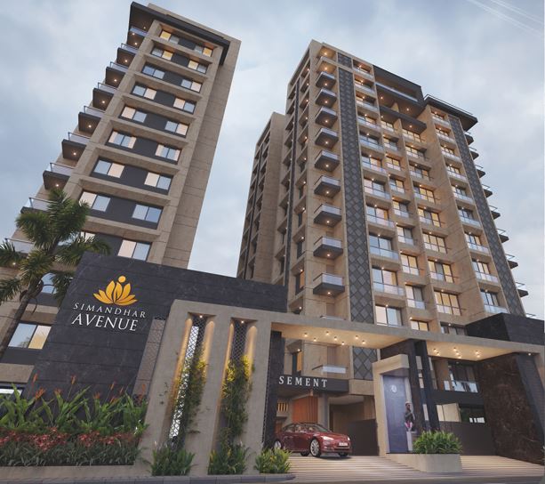 Simandhar Avenue Surat – Luxury 4 BHK Residences.