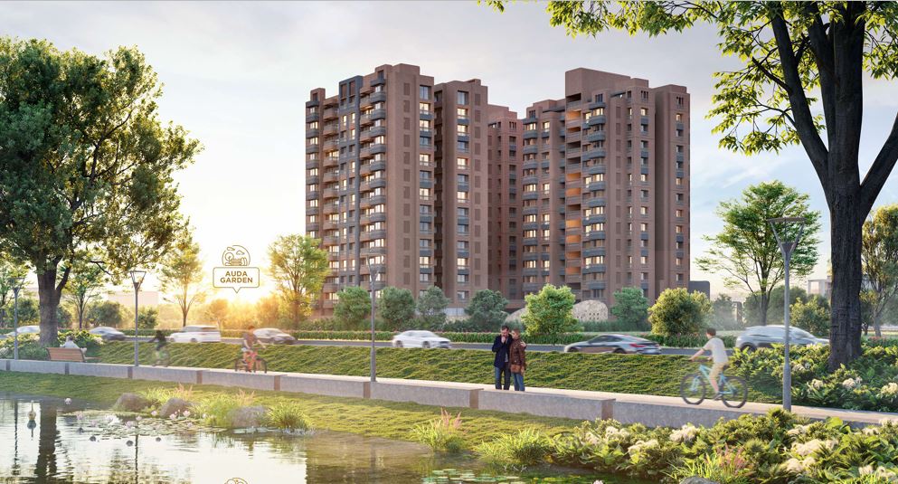 Swarnim Sentossa Ahmedabad | 3 & 4 BHK Lakeview Homes 🏢🌳