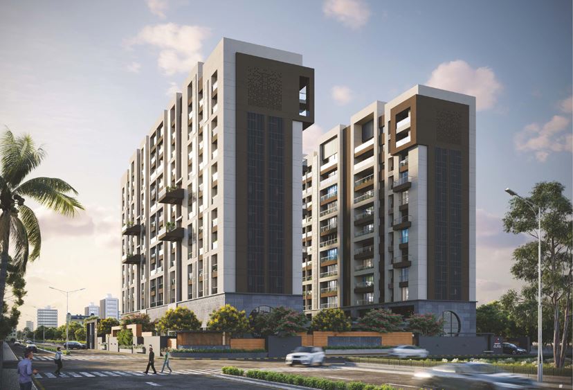 Sangini Aura Surat | 3 BHK Soulful Homes 🏢🌳