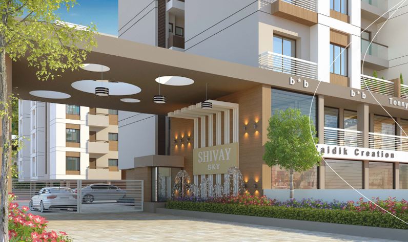 Shivay Sky Vadodara | 1 & 2 BHK Flats & Shops 🏢🌳