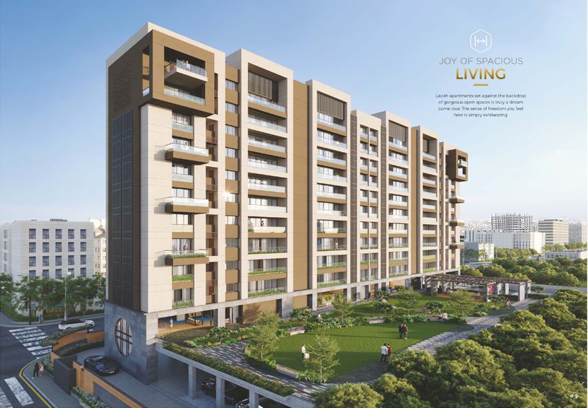 Sangini Aura Surat | 3 BHK Soulful Homes 🏢🌳