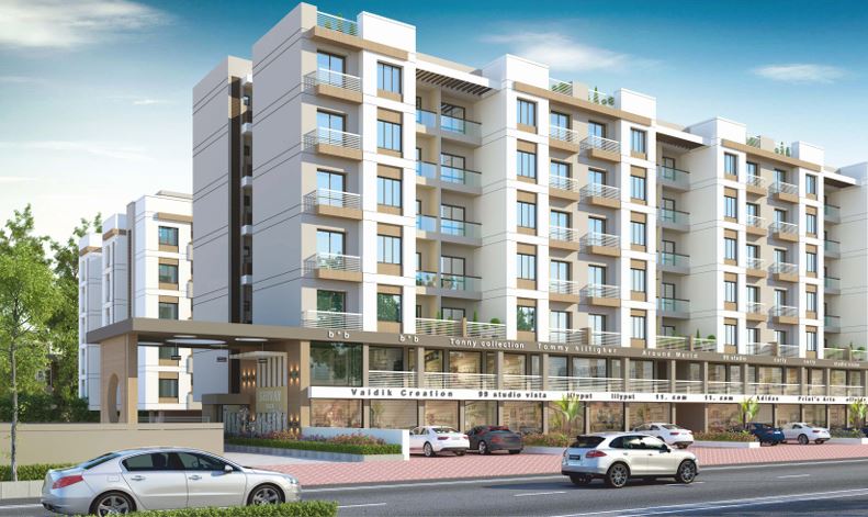Shivay Sky Vadodara | 1 & 2 BHK Flats & Shops 🏢🌳