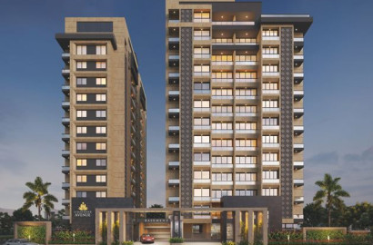 Simandhar Avenue Surat – Luxury 3 & 4 BHK Residences.