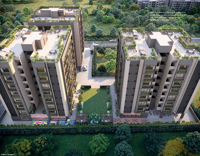 Arcus Aura Vasna | 3 BHK Premium Apartments 🏢🌳