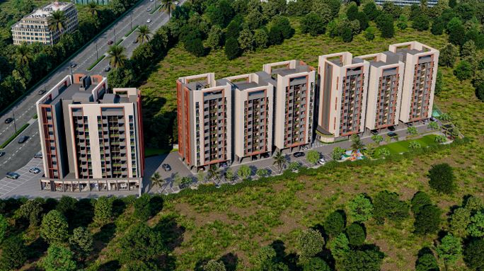 Ekdant Silver Oak -1 BHK Flats in Naroli
