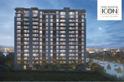 Veer Swastik Icon – Spacious 5 BHK Sky Homes with Luxury Amenities, Landscaped Gardens & Modern Lifestyle Spaces