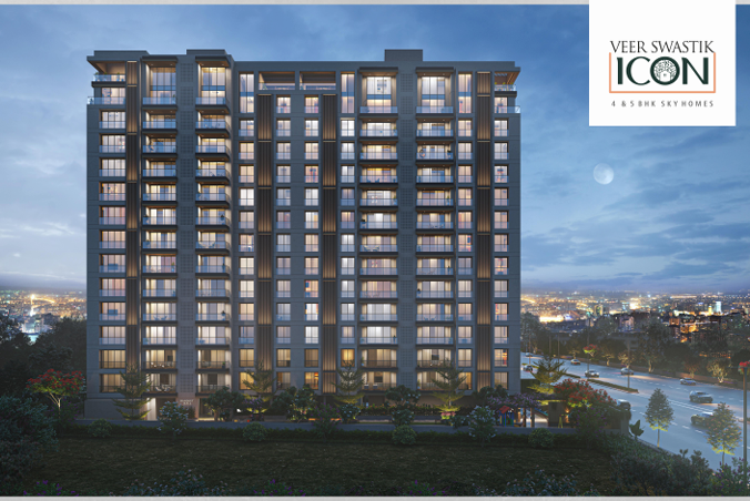 Veer Swastik Icon – Luxury 4 & 5 BHK Sky Homes with World-Class Amenities, Landscapes & Lifestyle Spaces