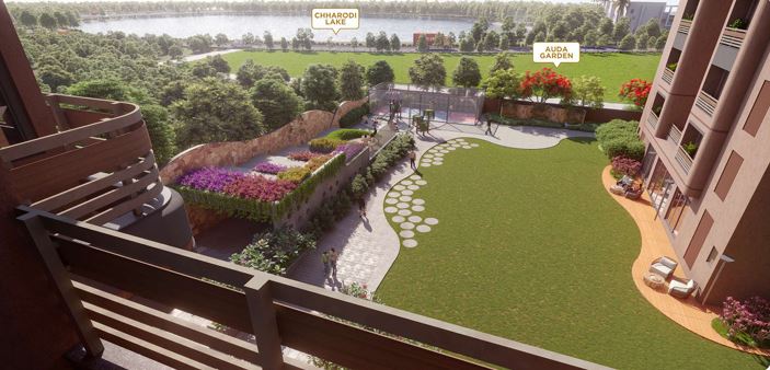 Swarnim Sentossa Ahmedabad | 3 & 4 BHK Lakeview Homes 🏢🌳