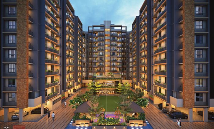 Divine SkyPark Ahmedabad | 3 BHK Luxury Homes 🏢🌳