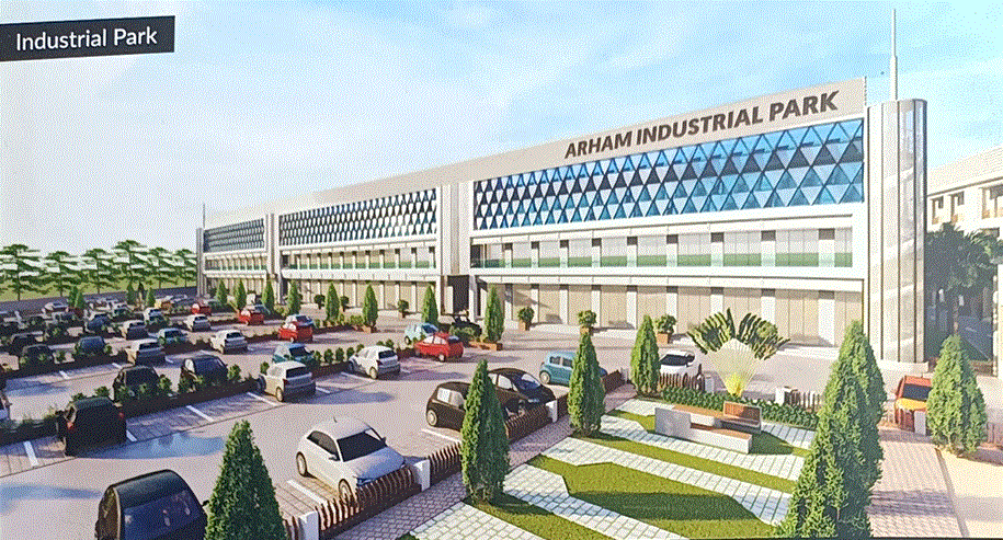 Arham Industrial Park -  Industrial Sheds & Commercial Shops for Sale ,Pardi (NH-8, Valsad) |