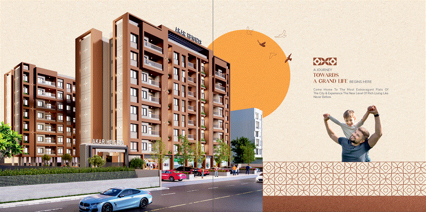 Akar Heights -1 BHK Flats in Naroli