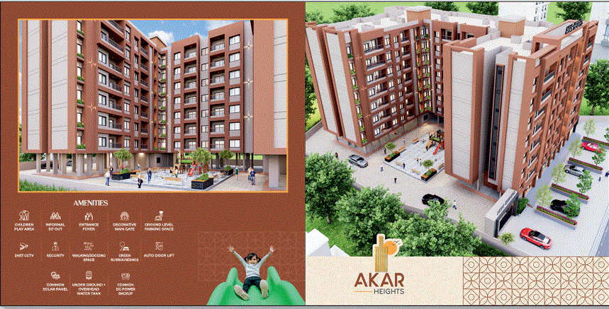 Akar Heights -1 BHK Flats in Naroli