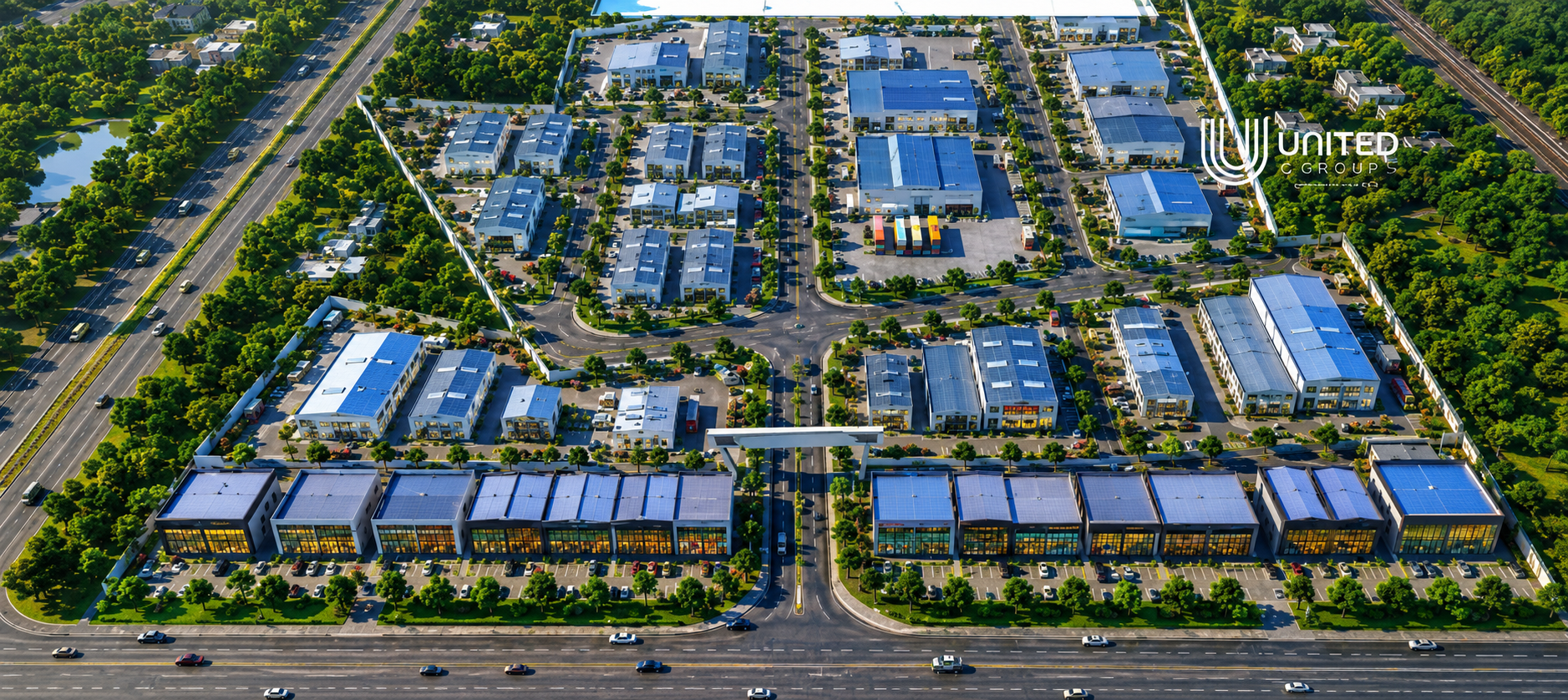 United Business Hub -Industrial Plots in Motiwada,Udwada