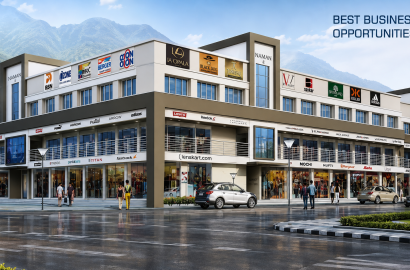 Naman High Street Premium Commercial Shops in Udvada