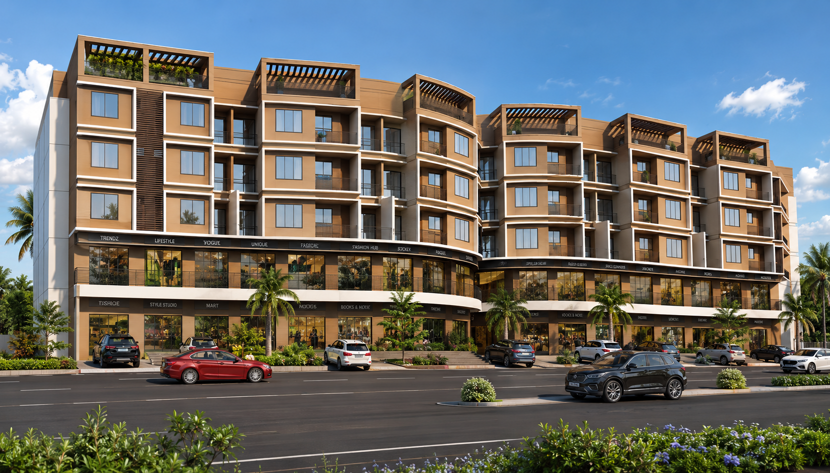 Amazonia Greens 3 BHK Apartment and Shops