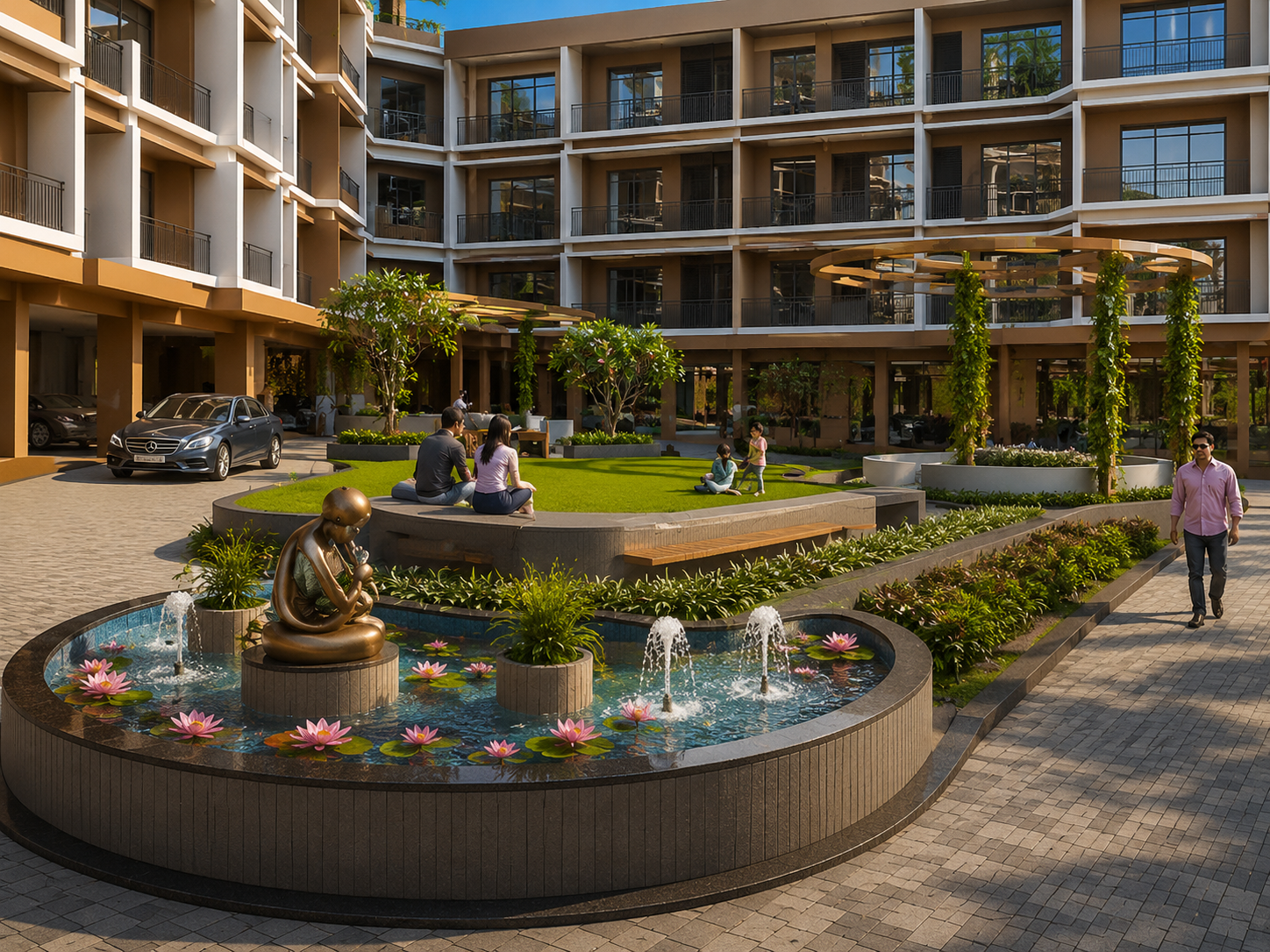 Amazonia Greens 3 BHK Apartment and Shops
