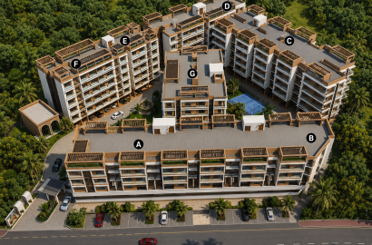 Amazonia Greens 2 and 3 BHK  Apartment and Shops