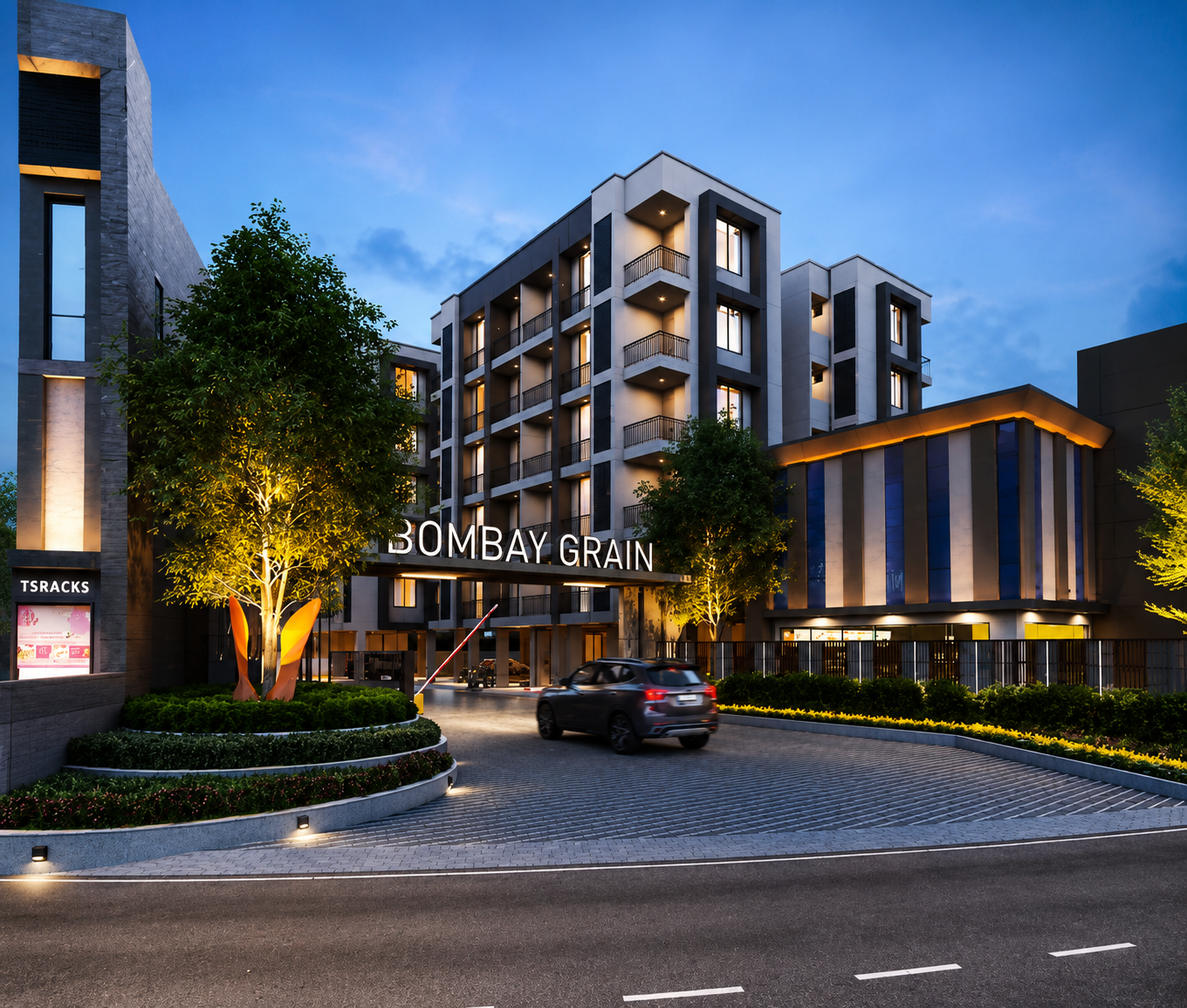 Sea Crown 2 BHK Apartments in Tithal Road, Valsad