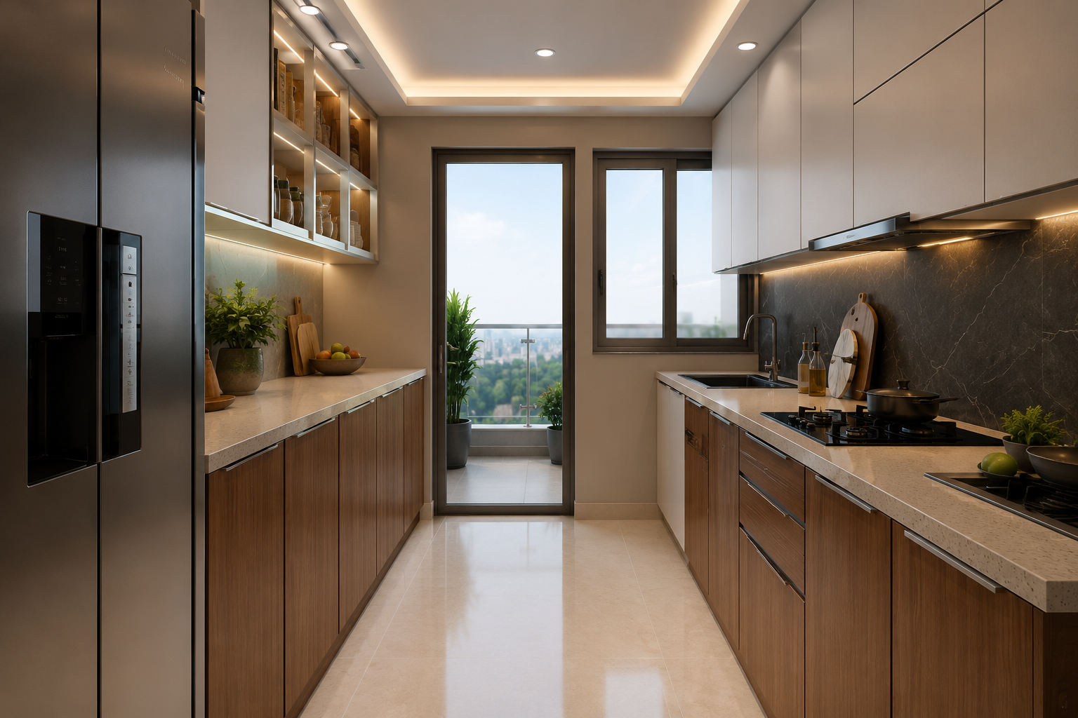 The Galaxy 1 and 2 BHK Luxurious Flats and Commercial Shops