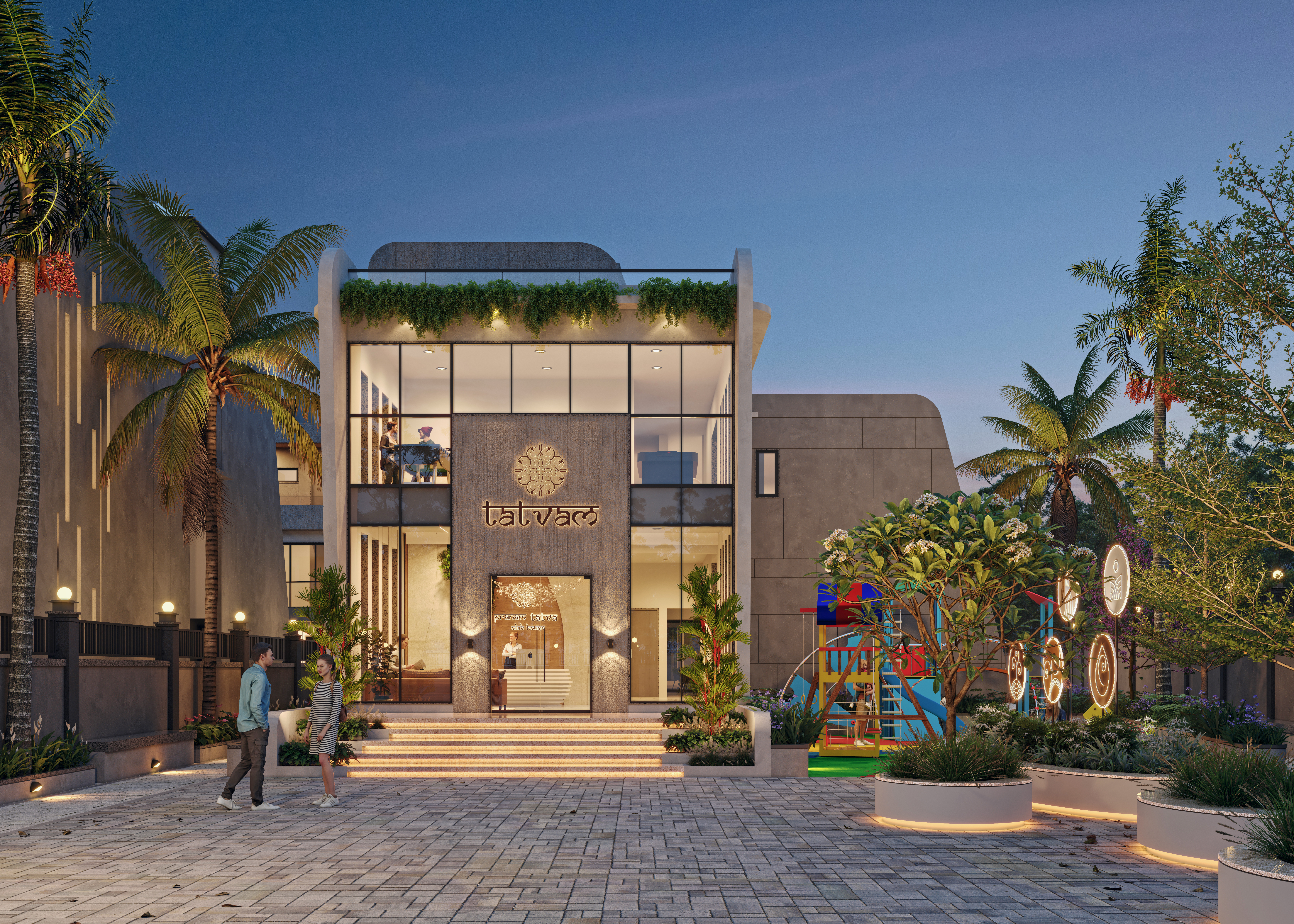 Tatva - luxury 4 & 5 BHK Bungalows by Pranam Realty