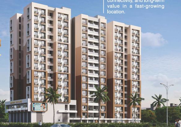 Advait Skyline by Dhanasvi Infra -1 & 2 BHK Premium Homes & Shops in Bhilad