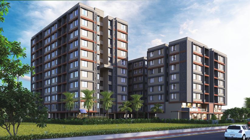 Green Emerald by Shreenathji Builder | 2 & 3 BHK Flats & Shops Dungra vapi