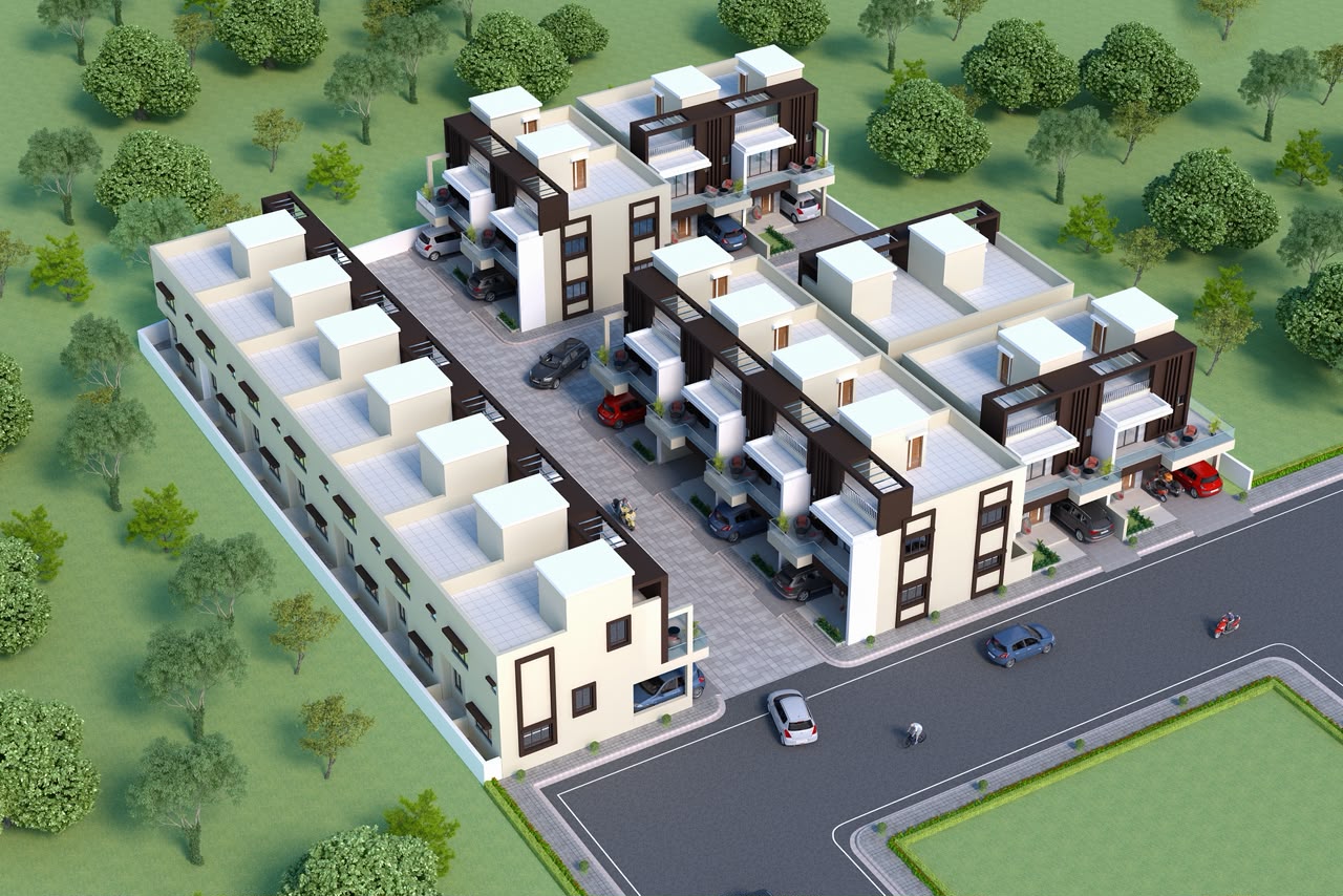 Sai Krupa - 3 BHK Luxurious Row House Abrama Valsad