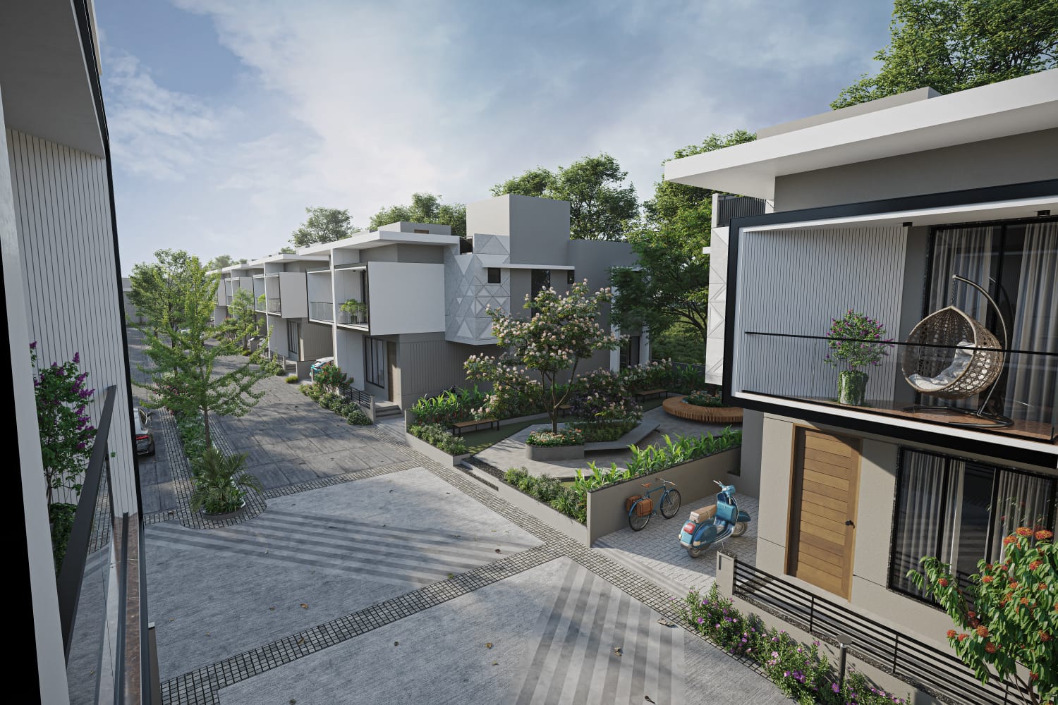 Central Avenue - 3 BHK Premium House in Valsad
