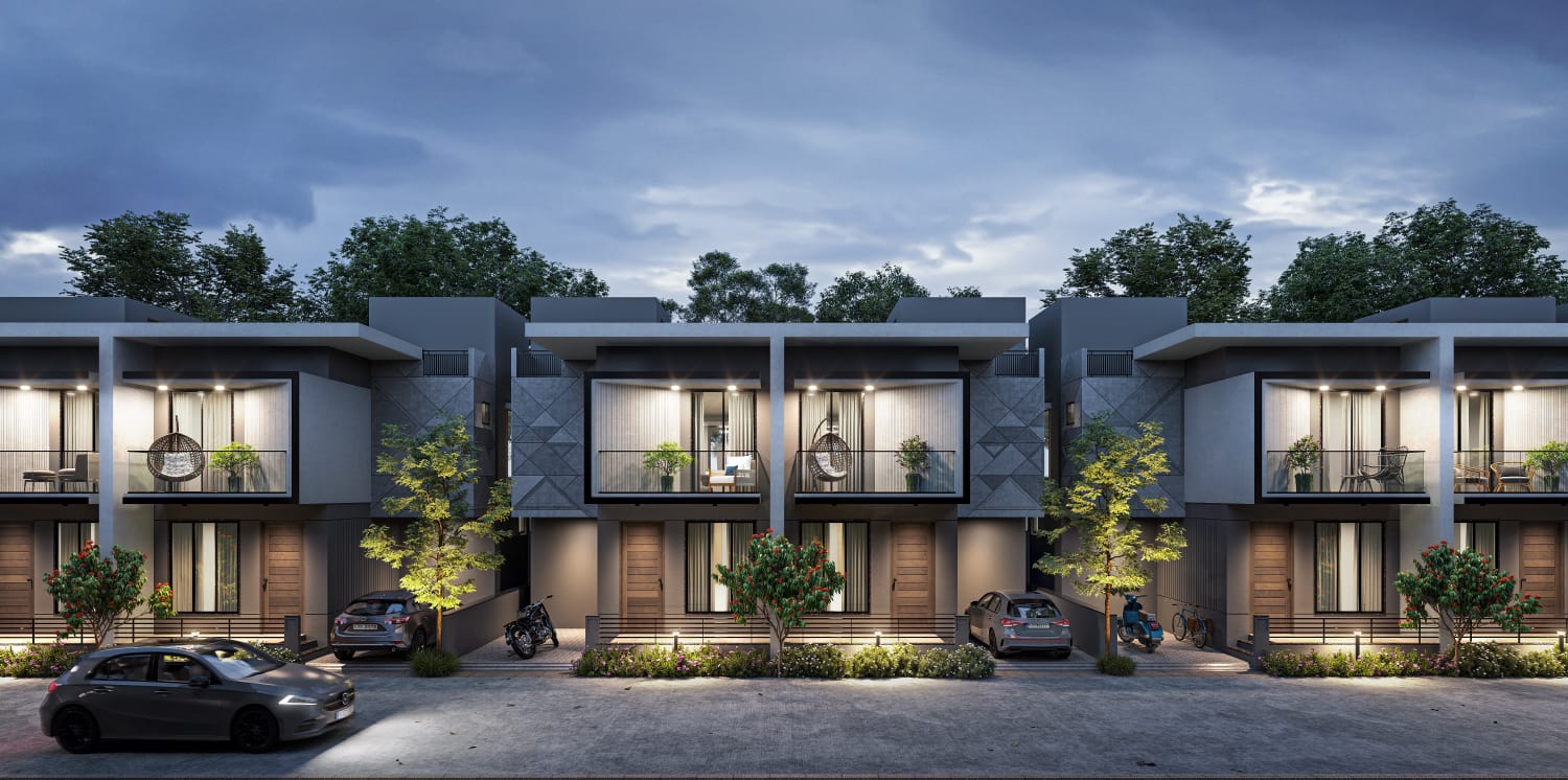Central Avenue - 3 BHK Premium House in Valsad