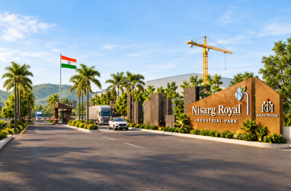 Nisarg Royal Industrial Park | Industrial Plots in Kalgam, Vapi