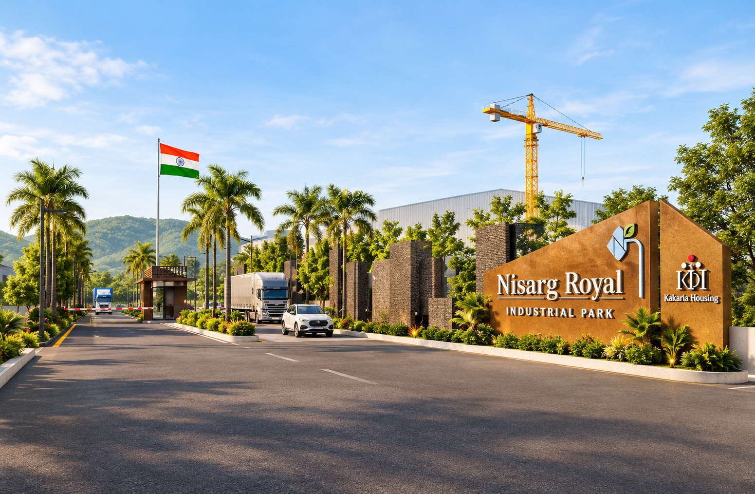 Nisarg Royal Industrial Park | Industrial Plots in Kalgam, Vapi