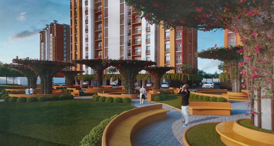 The Park 2, 3 & 4 BHK Apartments Chala, Vapi