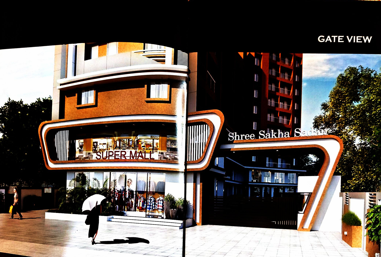 Shree Sakha Sadan – 1 BHK Flats, Studio Apartments & Shops for Sale