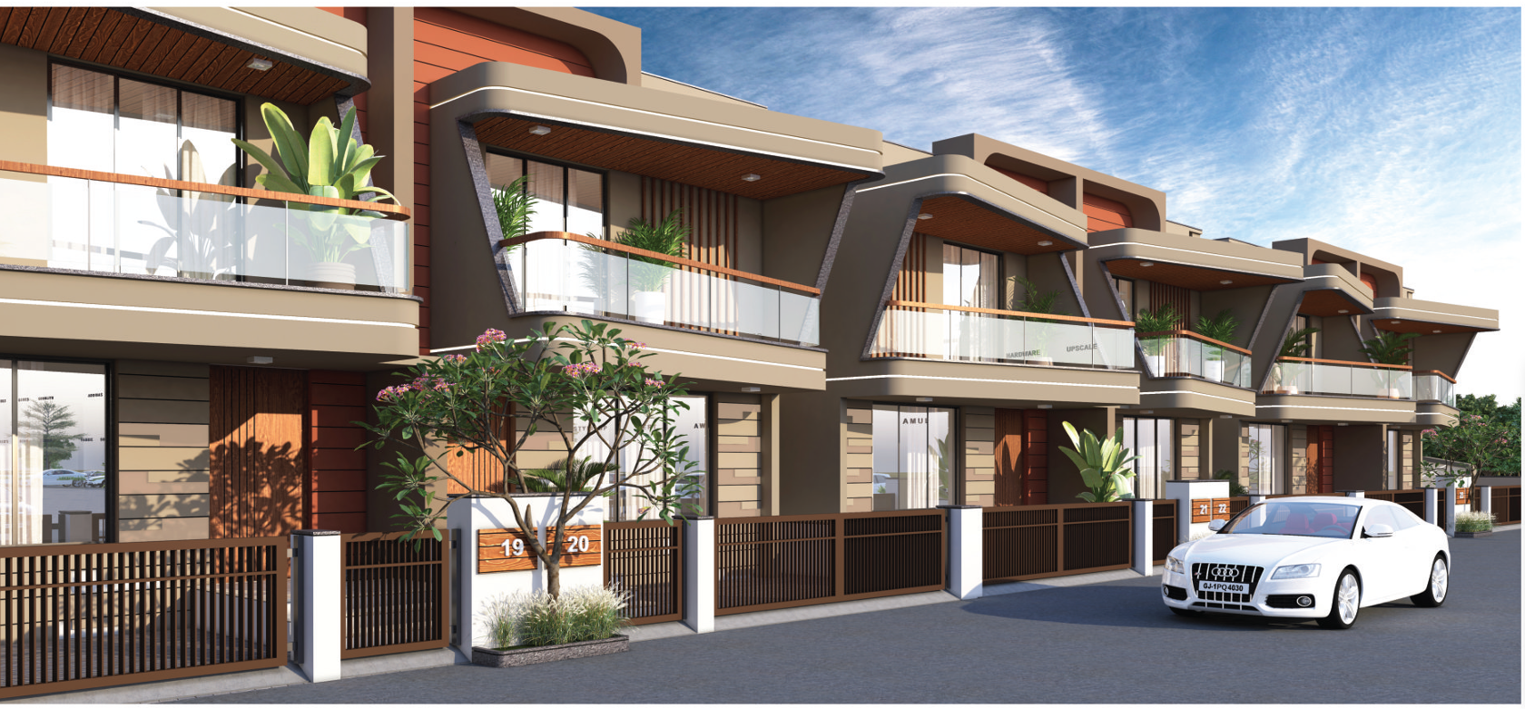 Shiv Sanidhya Avenue-2, 3 BHK Row houses in Nankwad, Valsad