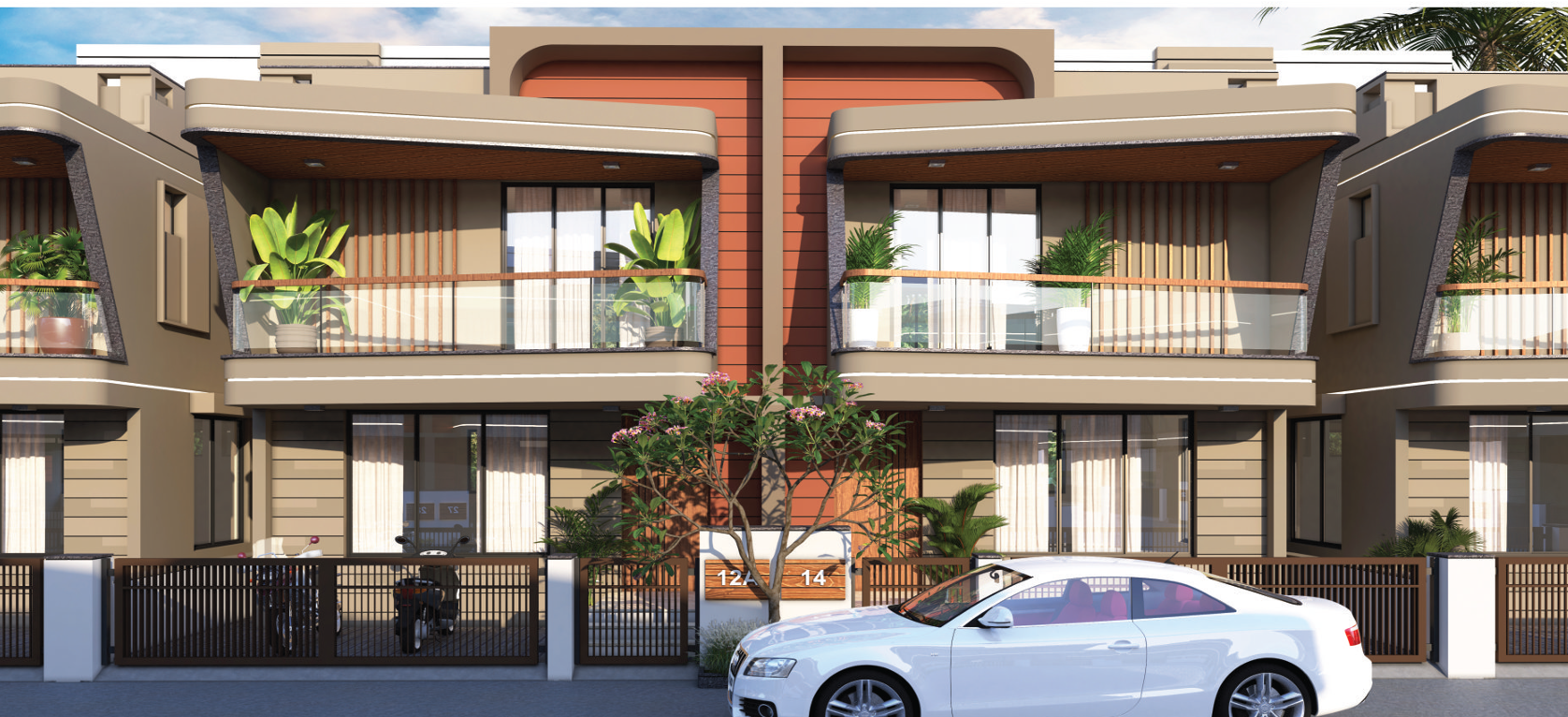 Shiv Sanidhya Avenue-2, 3 BHK Row houses in Nankwad, Valsad