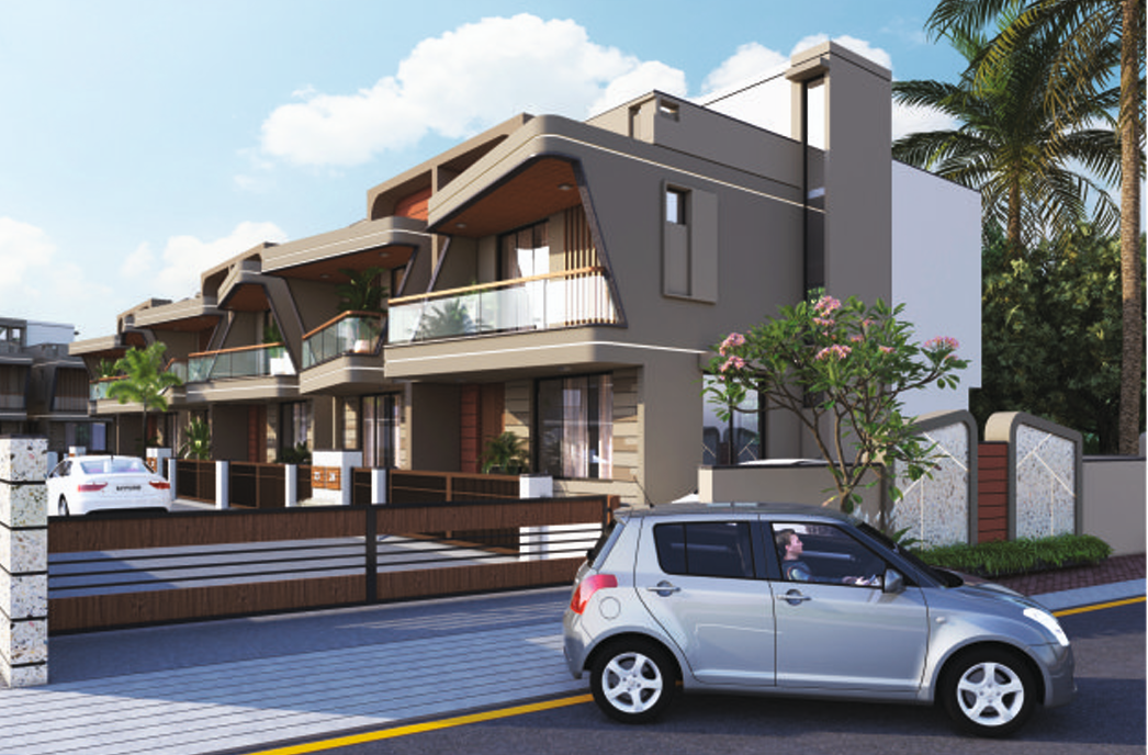 Shiv Sanidhya Avenue-2, 3 BHK Row houses in Nankwad, Valsad