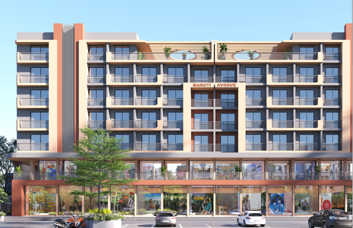 Maruti Avenue 2 & 3 BHK Flats & Shops in Dharampur
