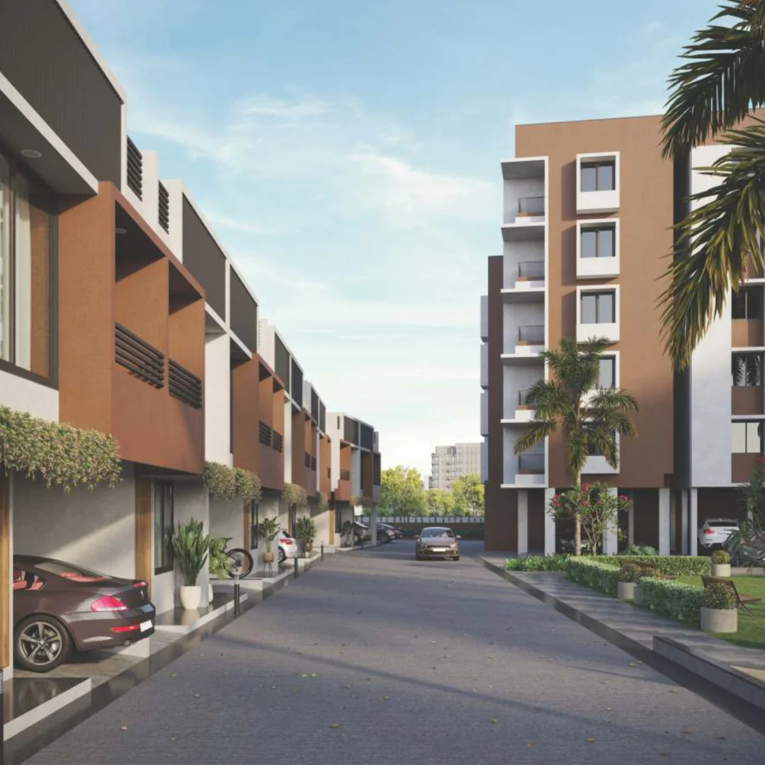 Sun Sanidhya Udwada | 1& 2 BHK Flats, 3 & 4 Bungalows & Shops