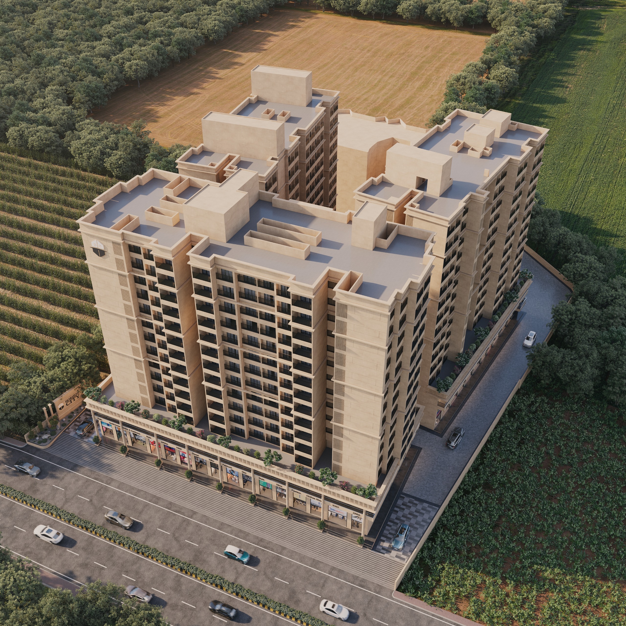 Horizen City - 1& 2 BHK Flats Silvassa