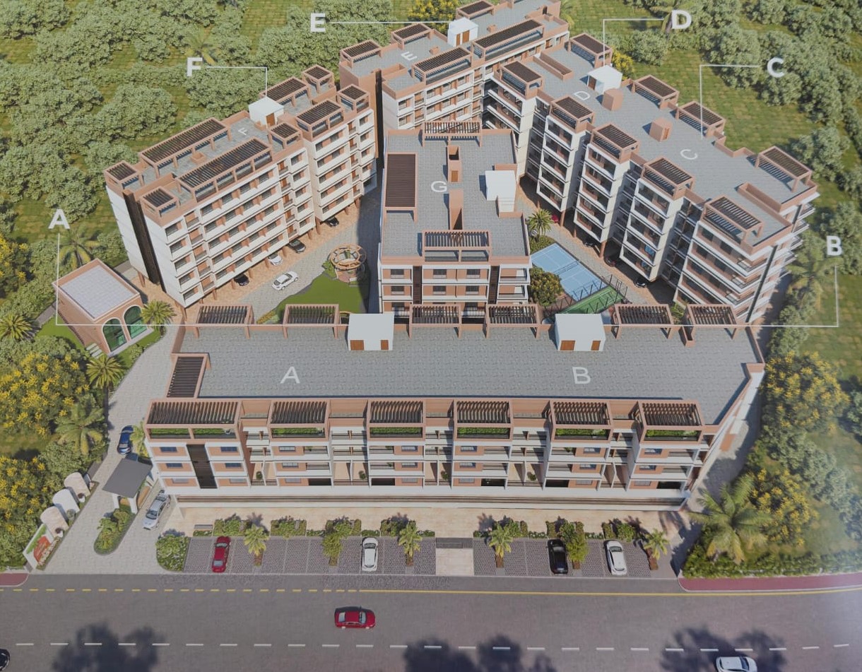 Amazonia Greens 3 BHK Apartment and Shops
