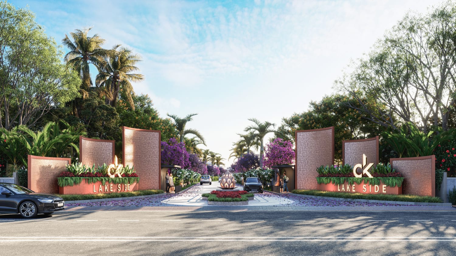 CK LAKE SIDE BY CK INFINTY - Luxury 3 & 4 BHK Individual Bungalows and Open Plots in Kikarla